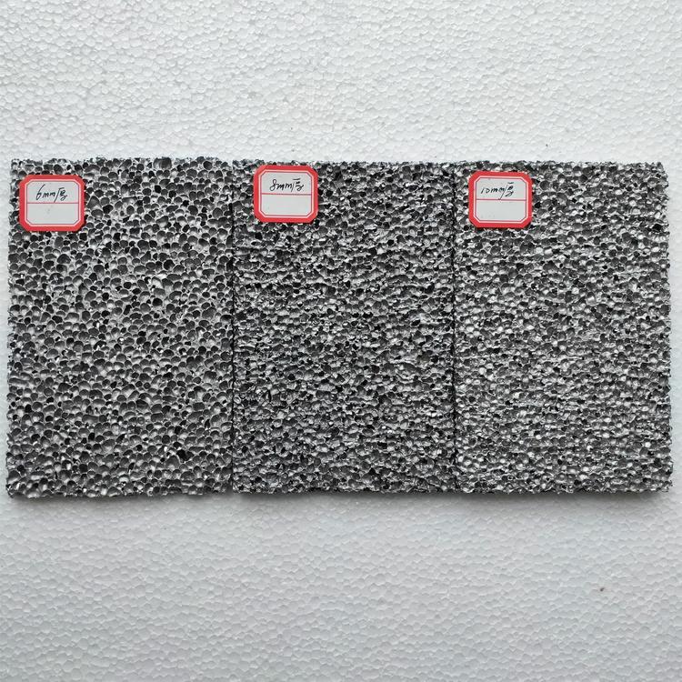 闭孔发泡铝1000×2000×10mm 体育馆、商场、展示厅、服装店、声屏障发泡铝装修材料 广嘉源GJY-AL007